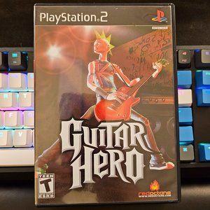 Guitar Hero for PS2, good condition, incl. OEM case and manual - Playstation 2